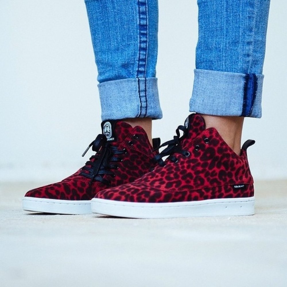 NFN Gourmet DIECI 2 LX HIGH TOP // RED CHEETA